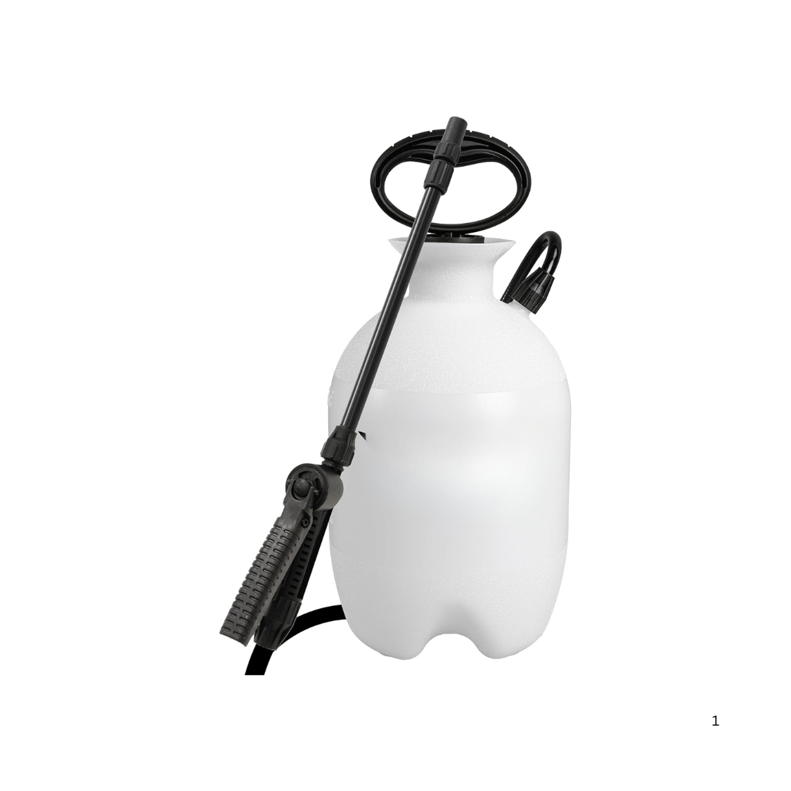 1-Gallon Garden Sprayer with Adjustable Nozzle & Long Hose