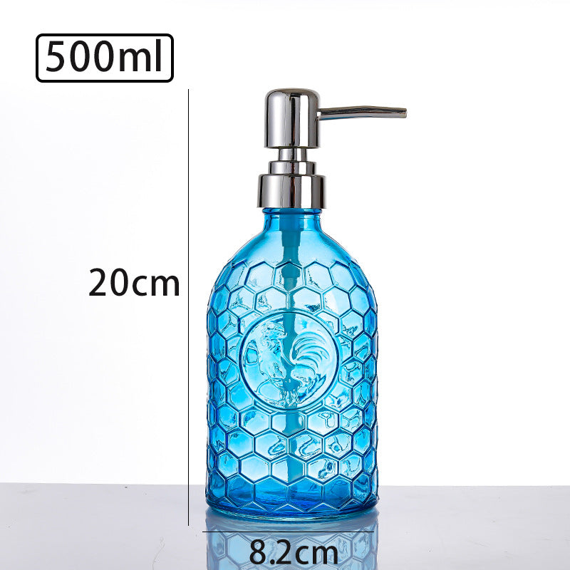 Color Relief Hand Sanitizer 500ml Glass Bottle - Multiple Colors
