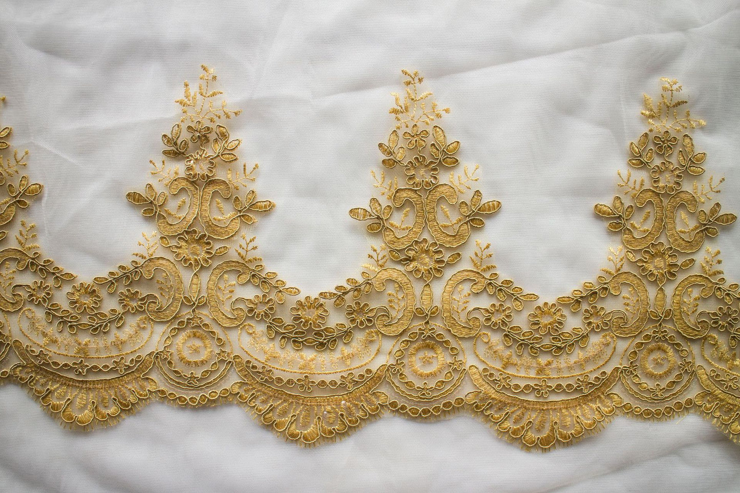 Wedding Lace Embroidery Sequin Fabric Accessories for DIY Crafts