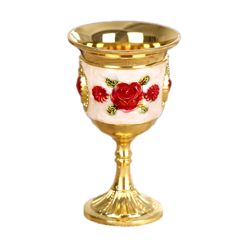 European Style Shot Glass Tin Goblet - Metal Liquor Glass with Capacity 1-100ML