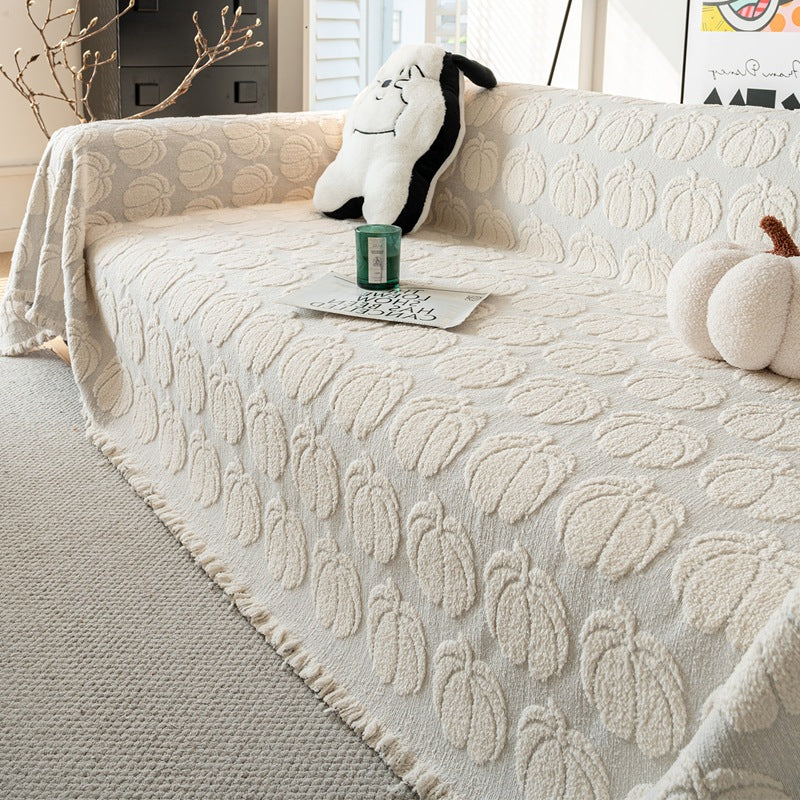 Single Sided Fleece Sofa Cover - Modern Minimalist Protects & Decorates