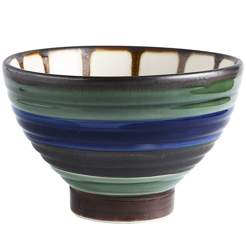 Large Ceramic Soup Bowl with Rain-Hat Shaped Design - Kitchen Dinnerware