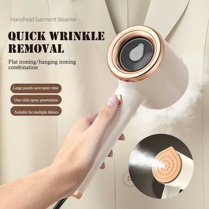 Mini Portable Handheld Garment Steamer for Clothes Travel Home Use - US Plug