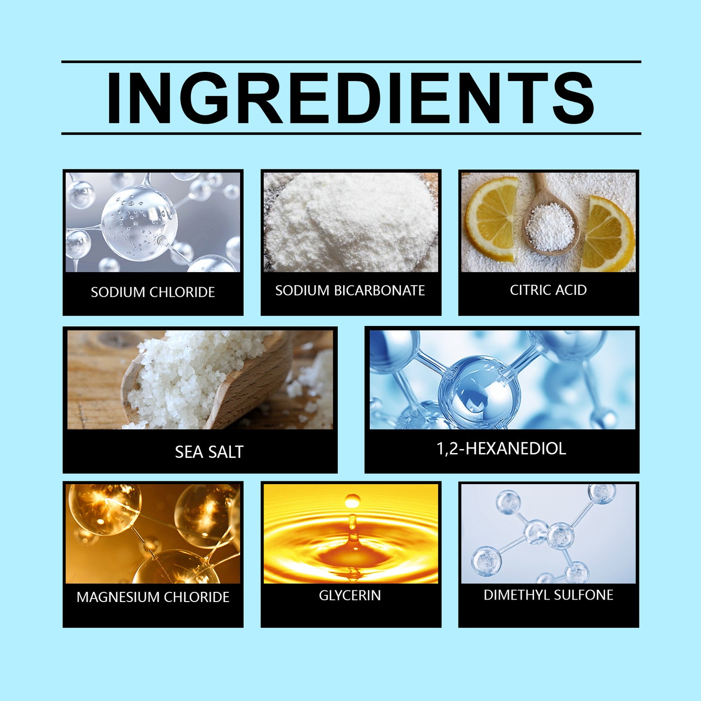 Magnesium Bath Salt Sheets for Muscle Relief and Relaxation