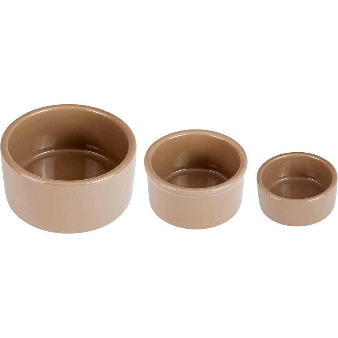 Ceramic Pet Hamster Bowl - Heavyweight, Tip-Resistant, Dishwasher Safe