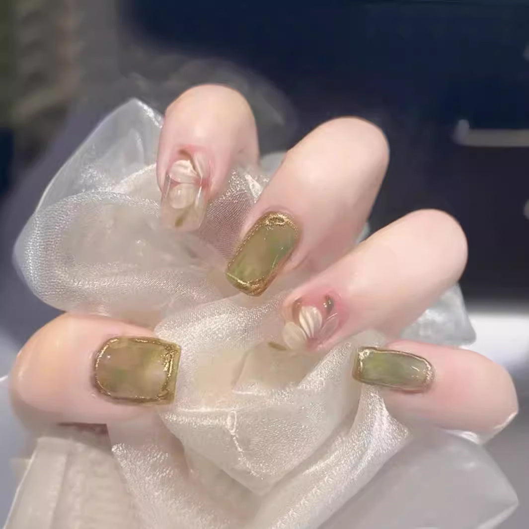 European, American & French Style Fake Nail Patch Set for Nail Art