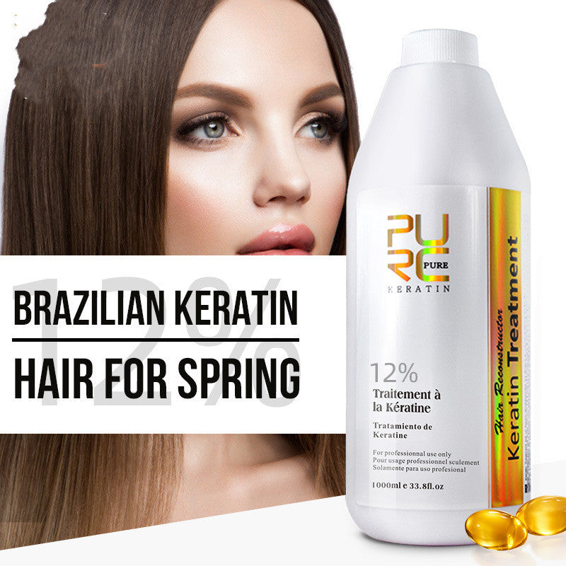Hair Treatment Straight Improve Frizzy Fork