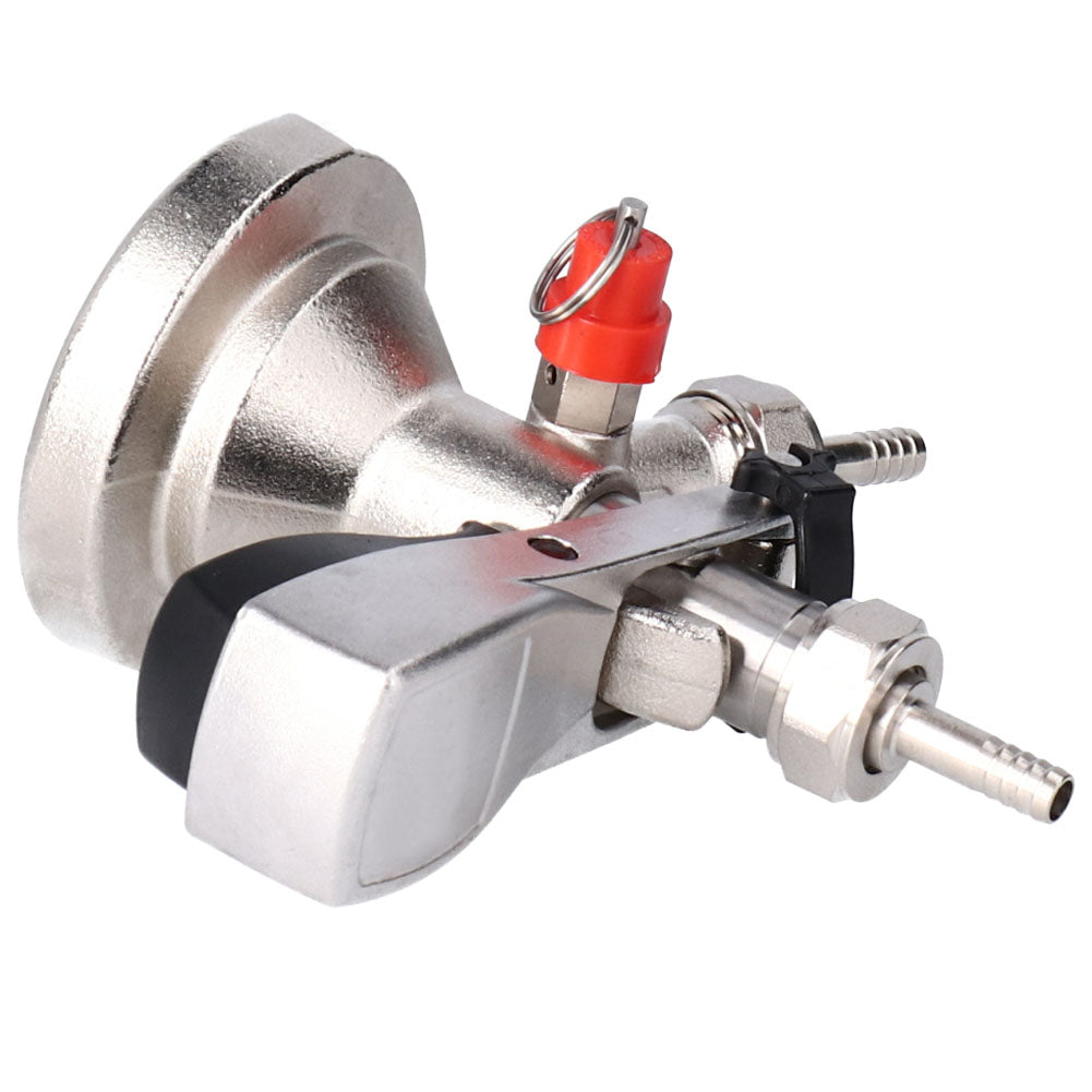 Stainless Steel Beer Keg Coupler with Relief Valve - A-Type