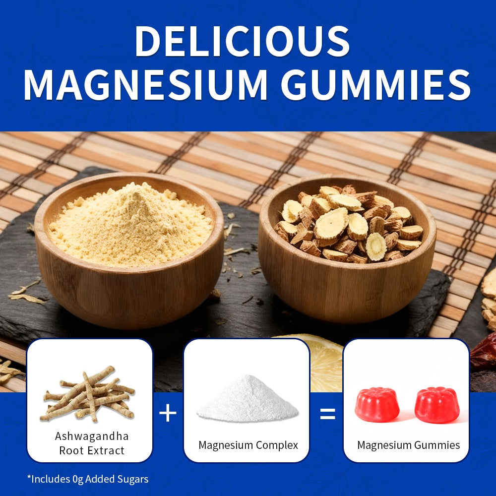 Magnesium Supplement Gummy Candies - Natural Health Support