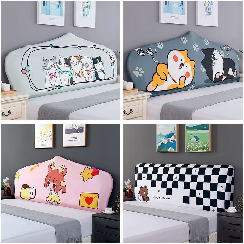 Elastic Bedside Cover Special-Shaped European Style Universal Bed Head Protector