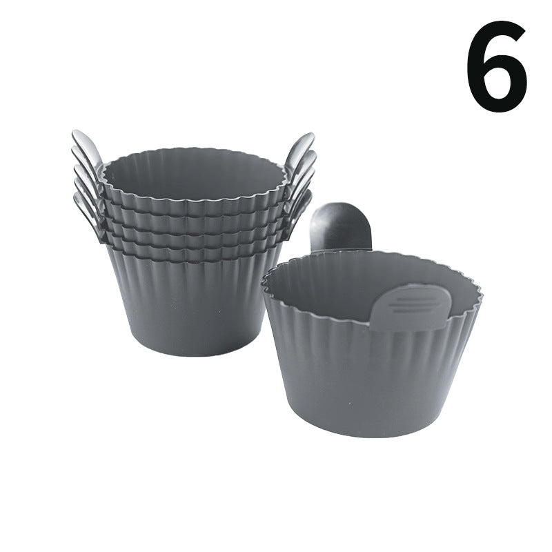Silicone Muffin Cups for Air Fryers - Thickened & Oversized, Multi-Piece Set