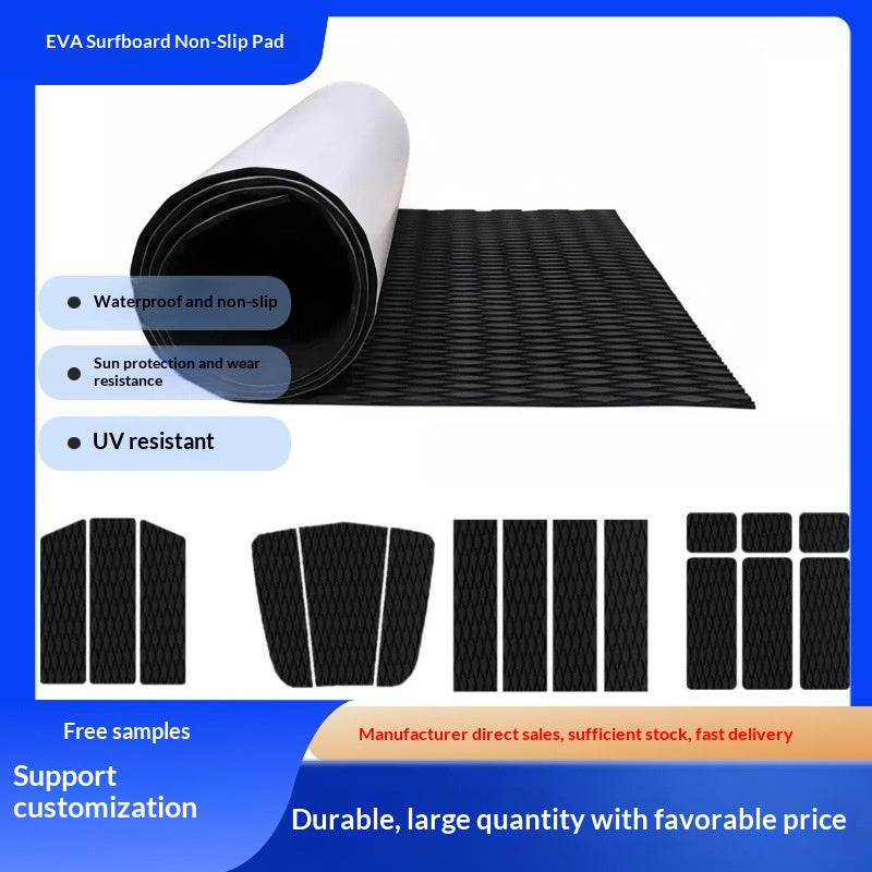 Anti-Slip EVA Surfboard Mat for Boats & Yachts - Customizable Sizes