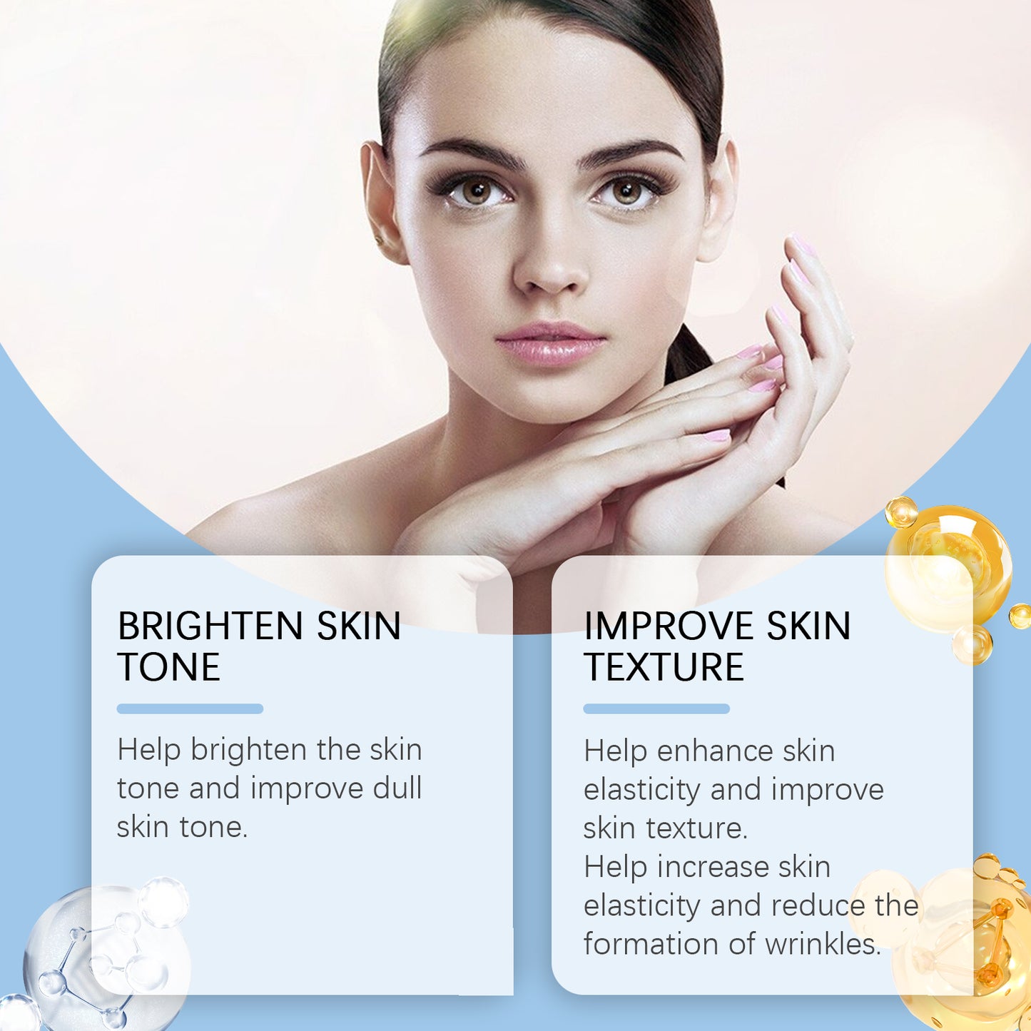 Facial Moisturizing Serum with Collagen & Vitamin B5 - 30ml