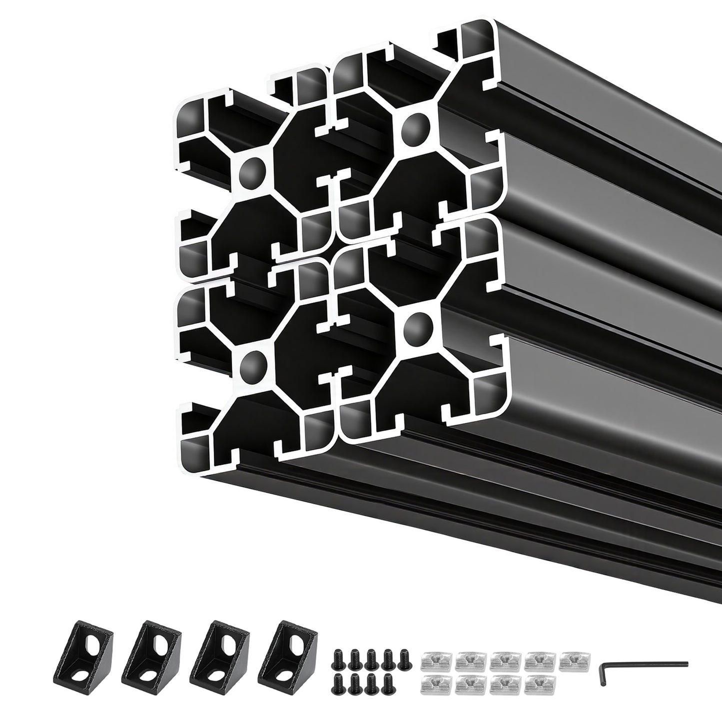 Aluminum Extrusion Profile 15.75 Inch T Slot Linear Rail for 3D Printer CNC DIY