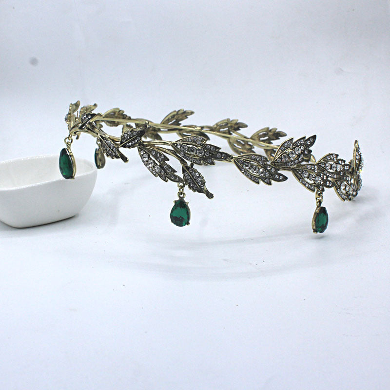 Vintage Diamond Rhinestone Wedding Headdress