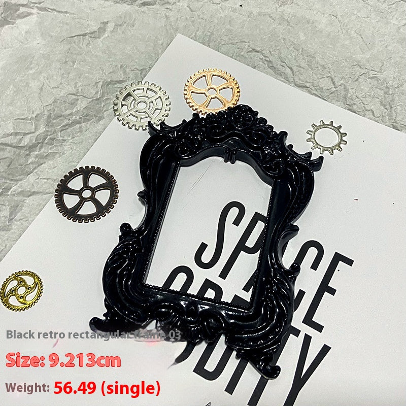 Dark Element Specimen Decorative Picture Frame for Jewelry and Photography Backdrop
