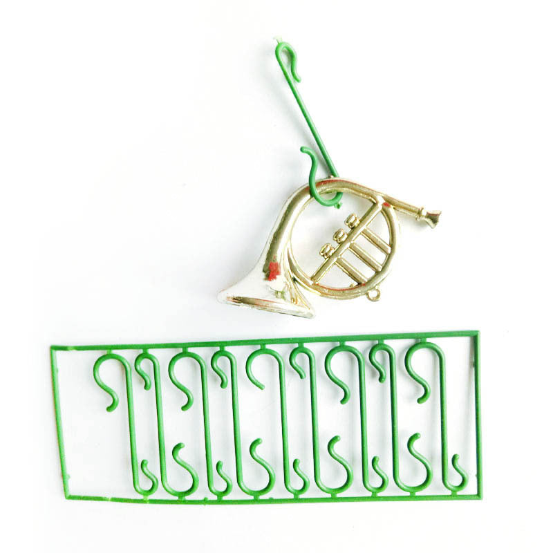 Christmas Tree Hook Set for Decorations, Plastic, Multiple Quantities