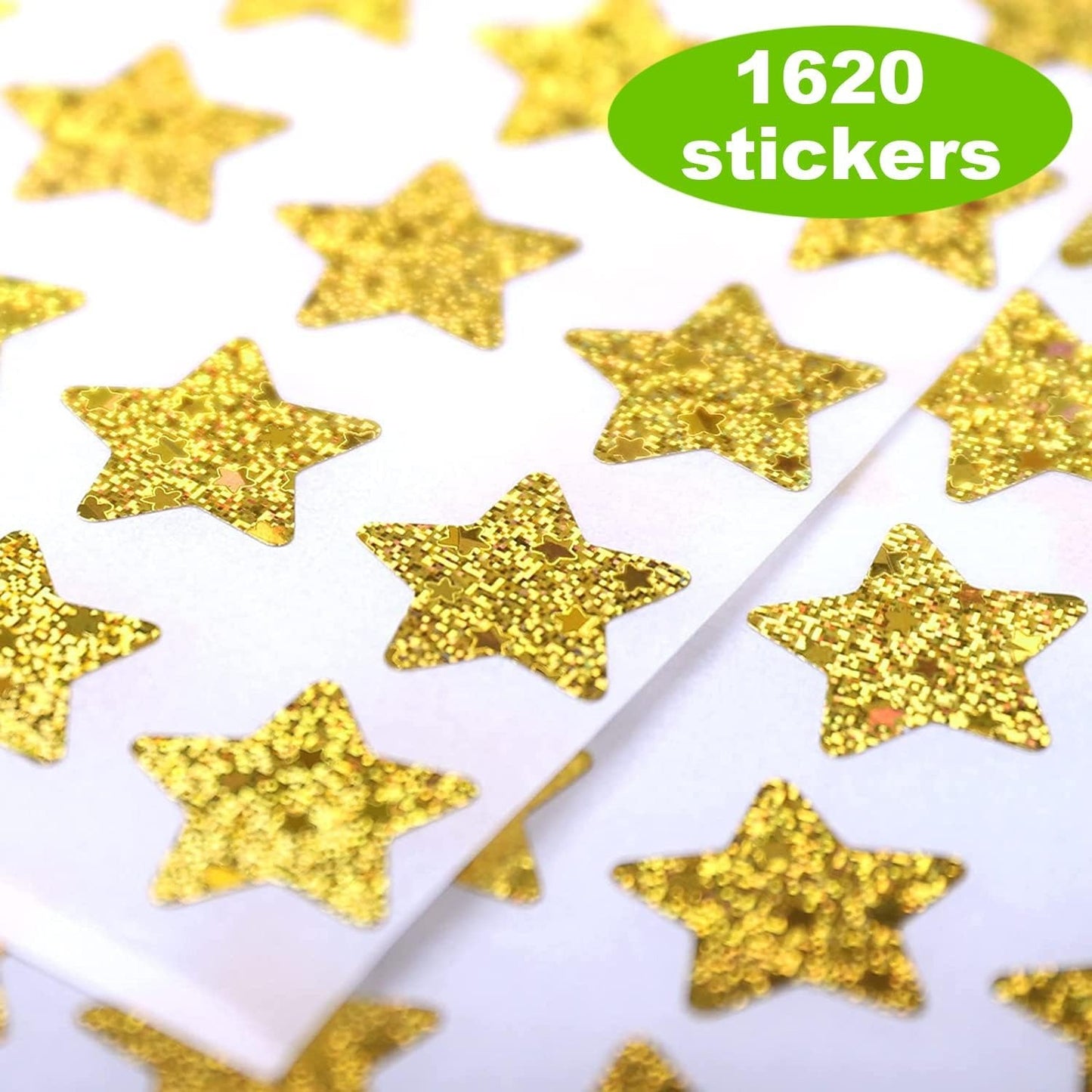 Star Sticker Reward Chart Set - Sheet-Packed Adhesive Labels for Kids and Home Organization