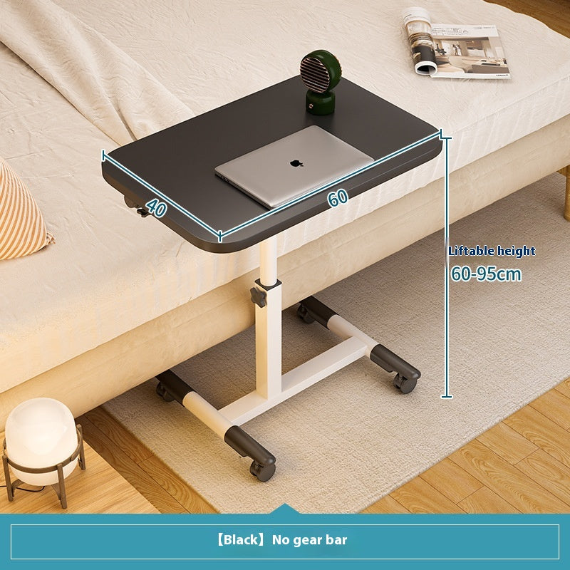 Adjustable Laptop Bedside Table - Portable, Rotating, Modern Design