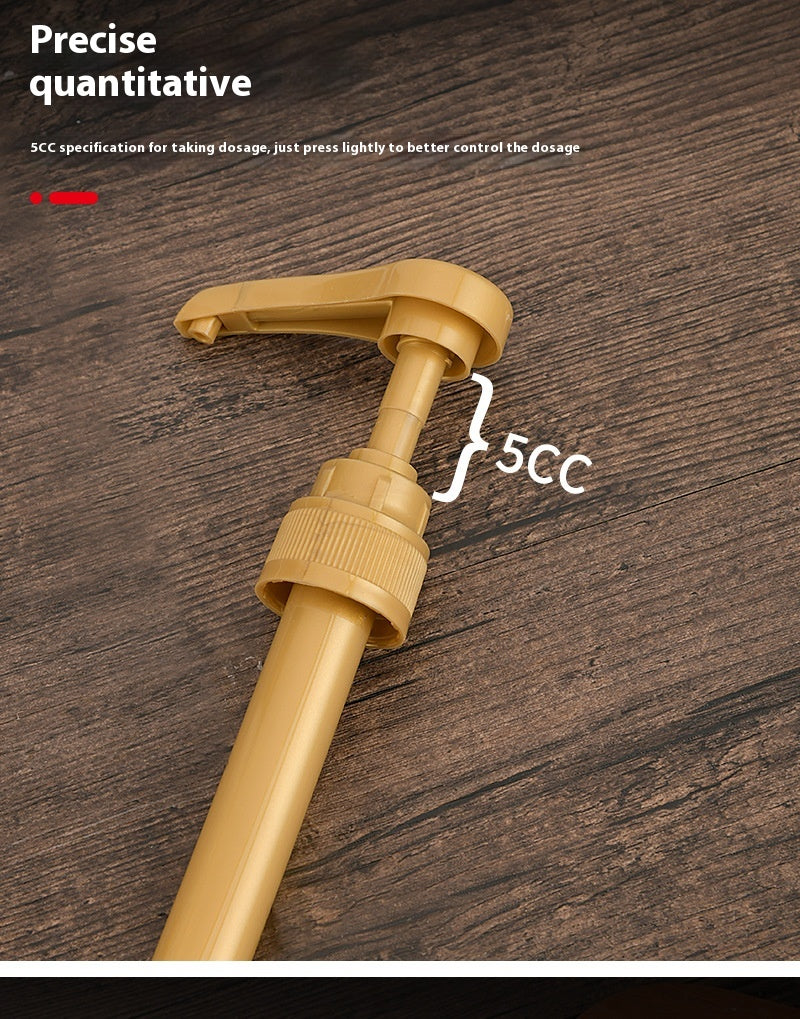 Universal Syrup Pressure Nozzle for Home & Garden - Yellow 5CC/10CC
