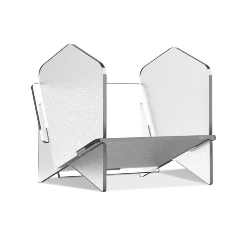 Acrylic Bookshelf Storage Rack - Modern Clear & Frosted Home Organizer