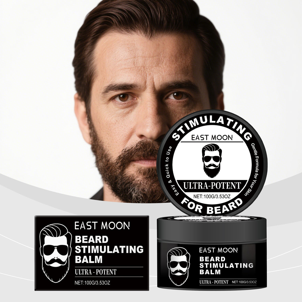Men's Beard Care Cream - Nourishing & Softening, 100g