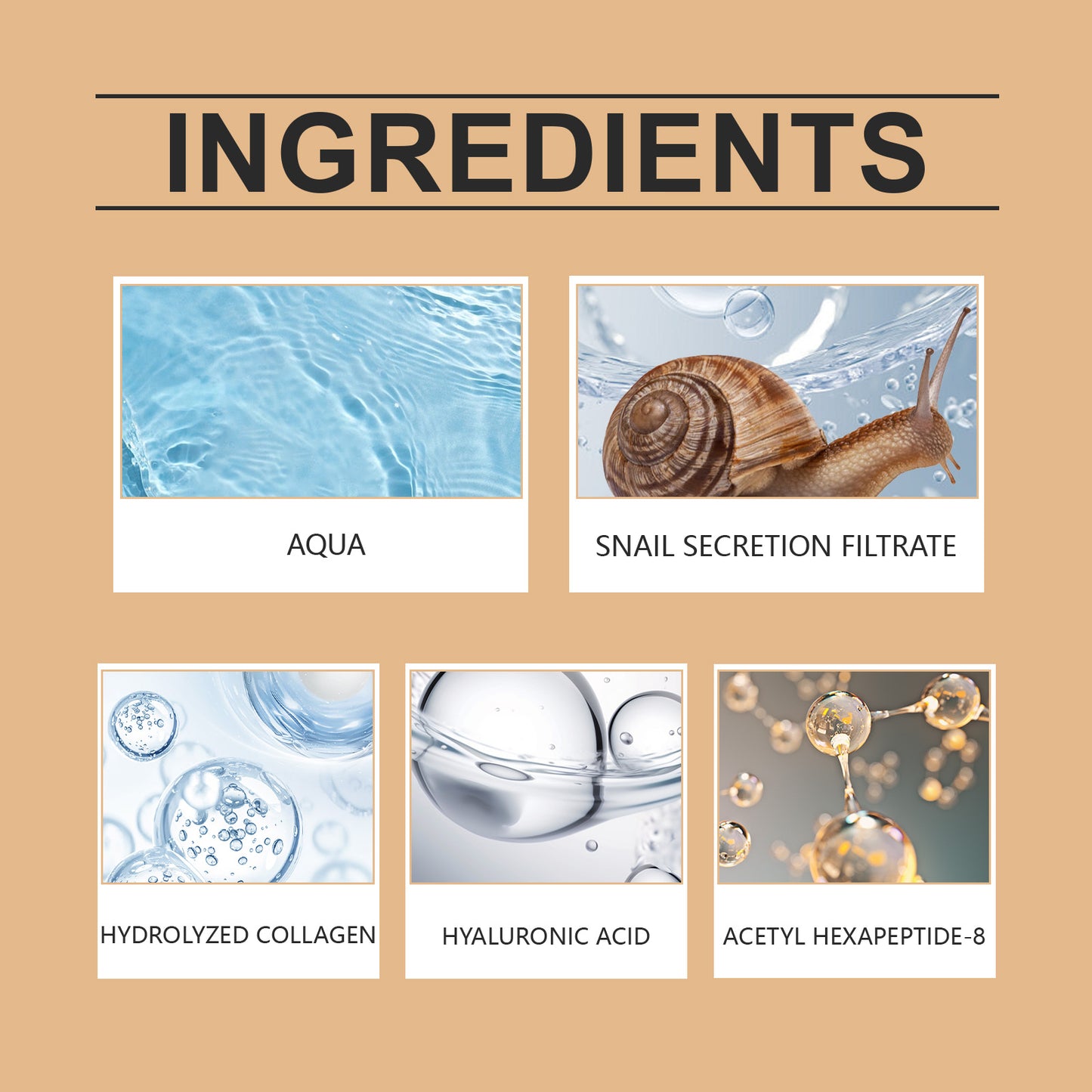 Snail Collagen Firming Cream - Moisturizing & Brightening Facial Care