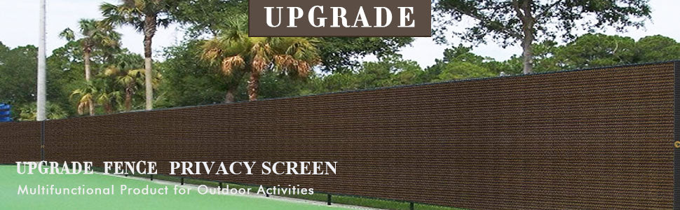4x50ft Outdoor Privacy Fence Screen HDPE Sun-Resistant Garden Barrier - Dark Grey Black Green Brown