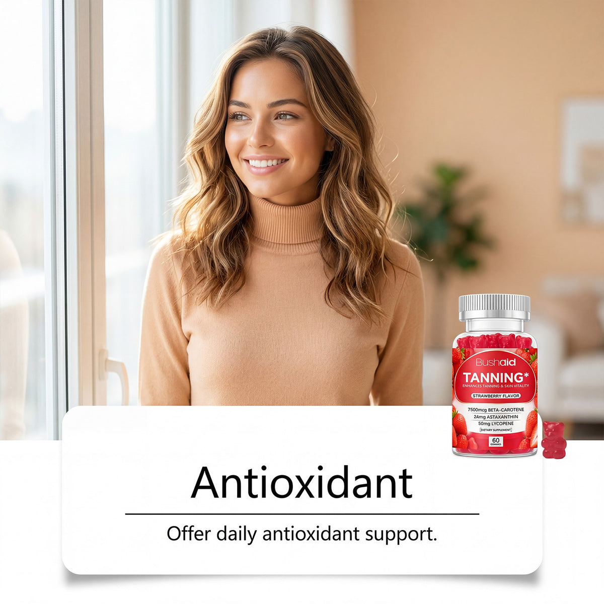 Skin Brightening Gummy Vitamins - 60 Gummies