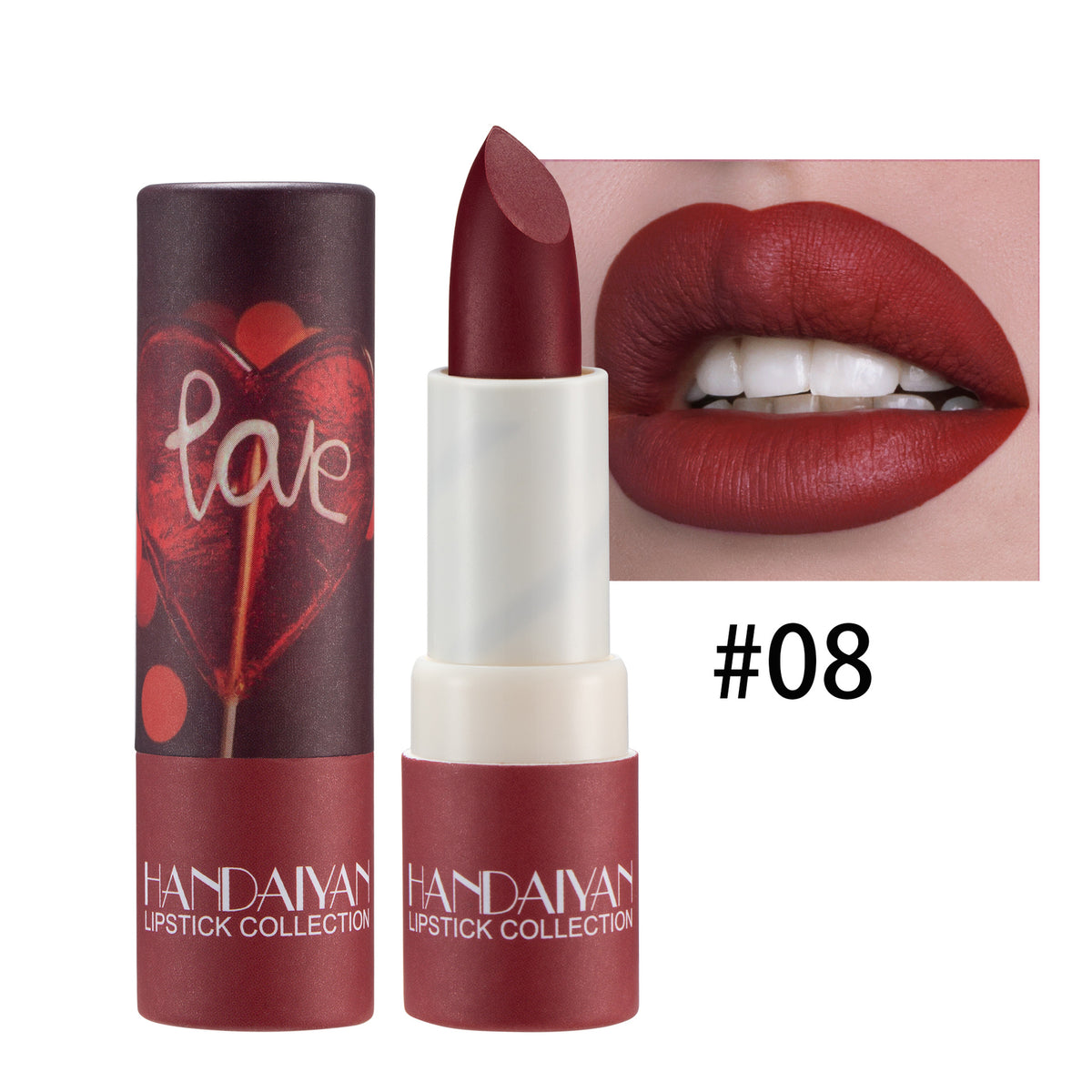Moisturizing Velvet Lipstick - Not Easy to Decolorize, Multiple Colors