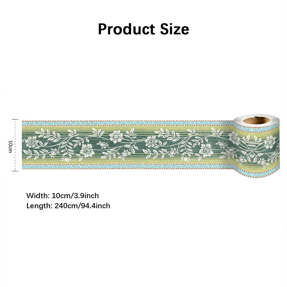 Home Wall & Floor Skirting Line Stickers - Moisture & Stain Resistant PVC
