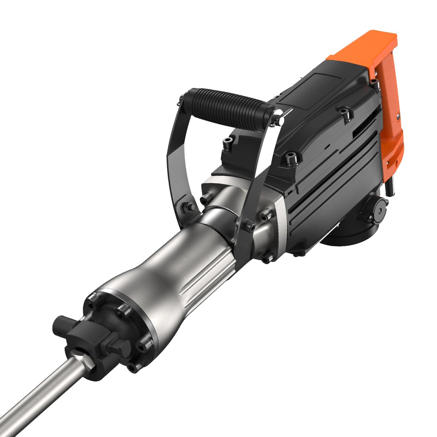 2200W Heavy Duty Electric Demolition Jack Hammer with 4 Chisels & Case
