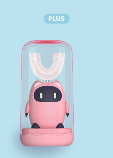 Children's Electric U-Shaped Toothbrush for 2-6 Years Old - Rechargeable & Waterproof