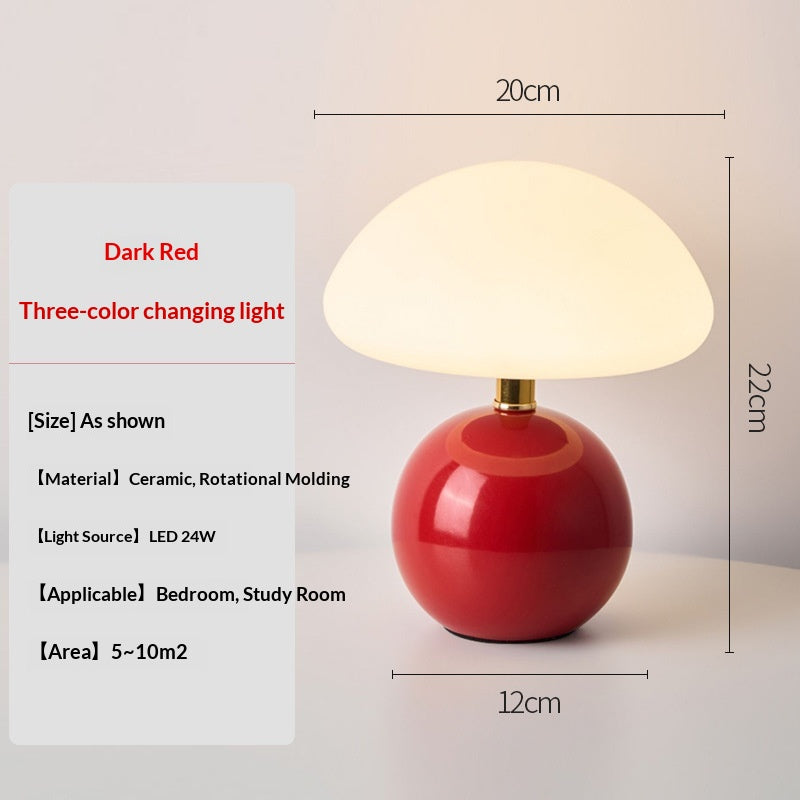 Color-Changing LED Desk Lamp with Multi-Color Options and USB Power