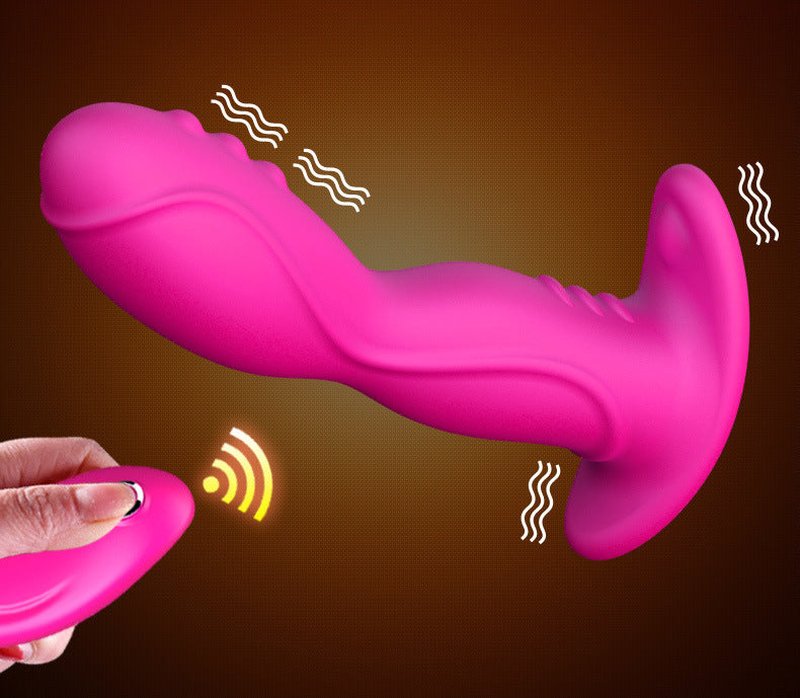 Wireless Remote Control Vibration & Heated Female Wear - Waterproof Silicone
