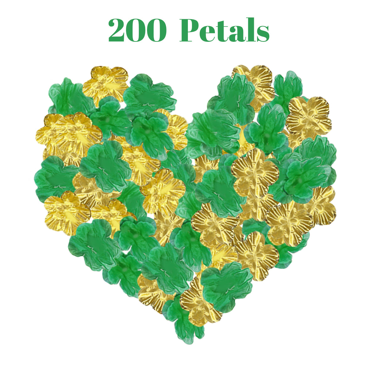 200 Pcs Artificial Silk Rose Petals for Weddings & Events