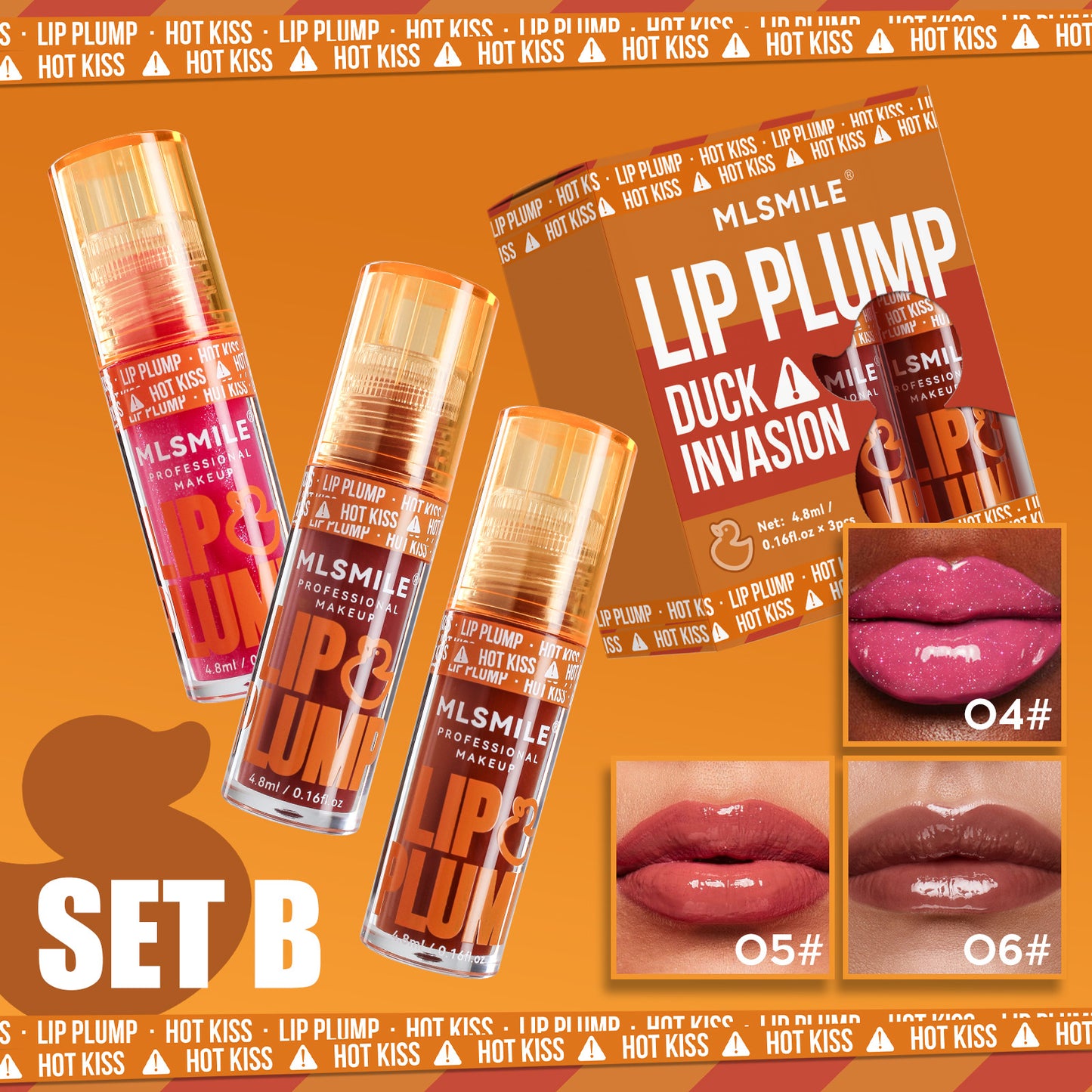 Moisturizing Lip Oil Gloss - Clear Lip Care Lipstick Serum with Repair & Discoloration Benefits