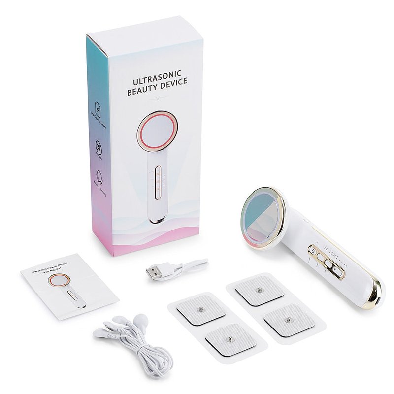 EMS Ultrasonic Beauty Device Rechargeable Cross-border