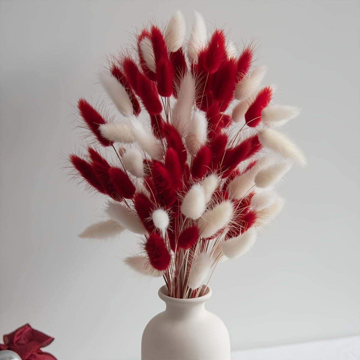 Dried Flower Bouquet - Preserved Grass Flower Arrangement for Home Decor