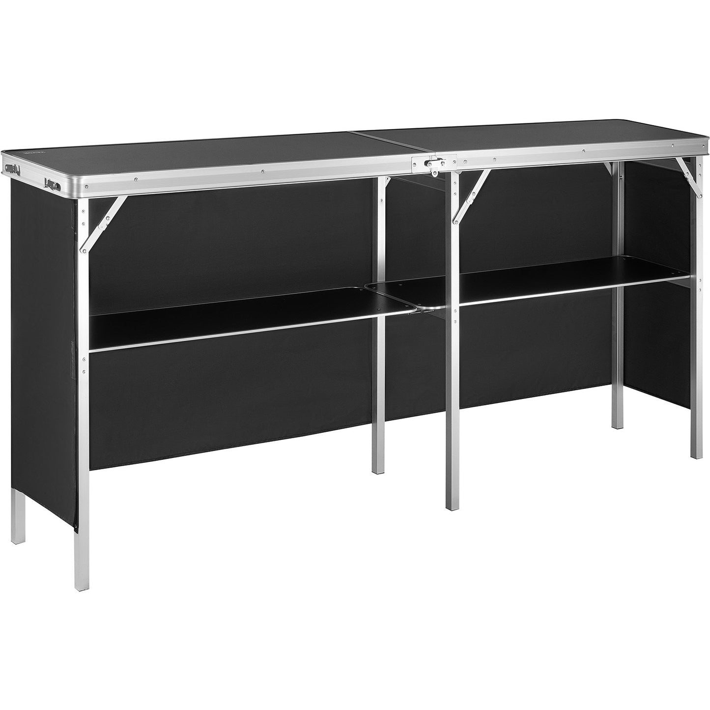 Extra Long Folding Portable Bar Table - Indoor & Outdoor Use