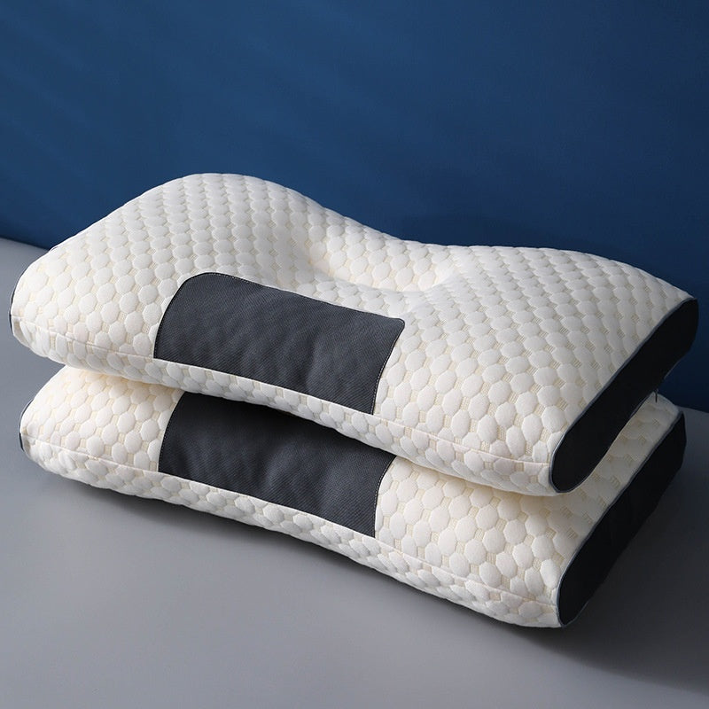 Massage Neck Pillow - Non-Collapse Cotton Pillow for Relaxation & Comfort