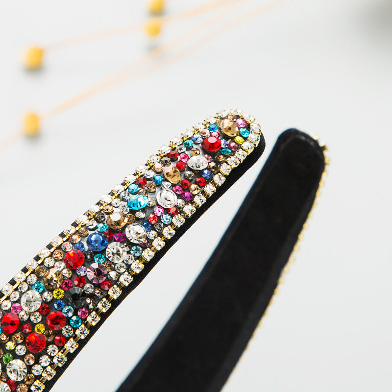 Women's Rhinestone Hair Band Headband