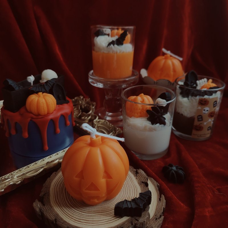Halloween Aromatherapy Candle Pumpkin Ghost Bat Skull Creative Party Decor