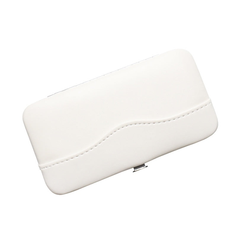 Eyelash Tweezers Storage Bag for False Eyelashes - Black, White, Pink, Red