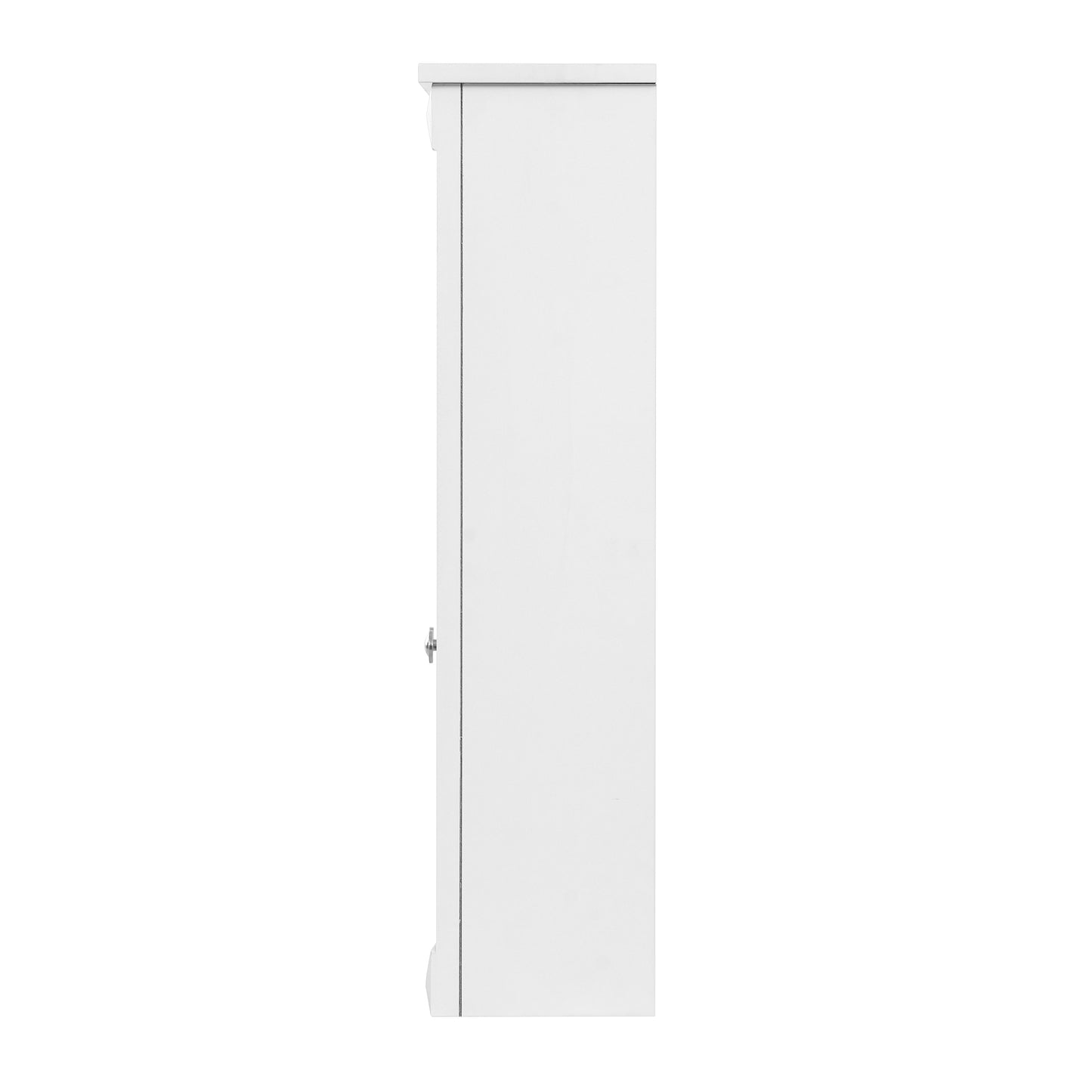 36'' x 28'' Wall Mounted Medicine Cabinet with Mirrors - White