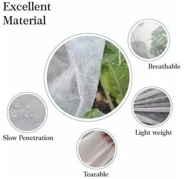 84x72 Inch Greenhouse Fabric Bags for Plant Protection
