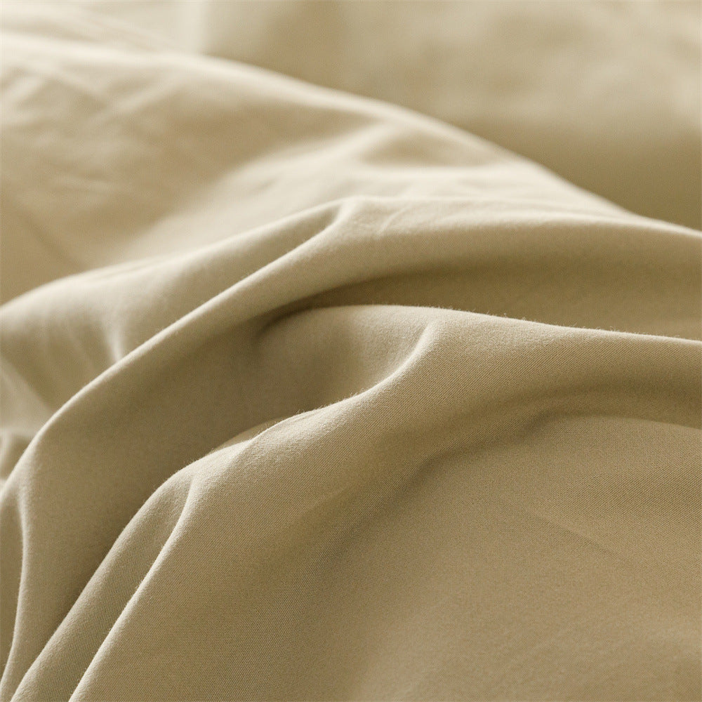 120 Thread Count Cotton Quilt Cover Bedding Set - Embroidered Four-Piece