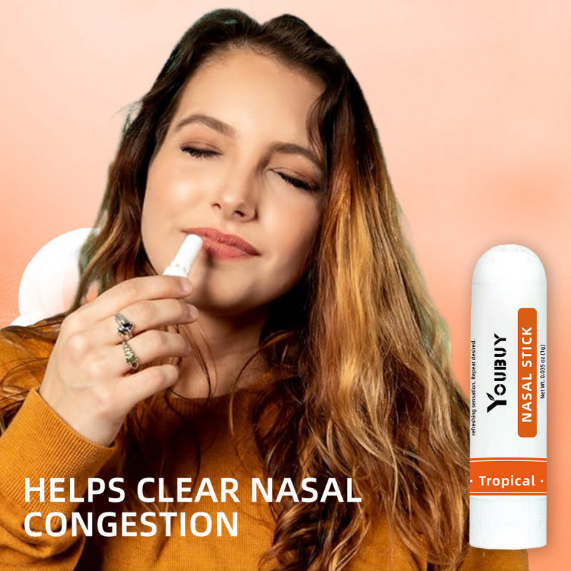 Nasal Spray Stick Cooling Mint Ointment for Dozing and Carsickness - 4g/ml