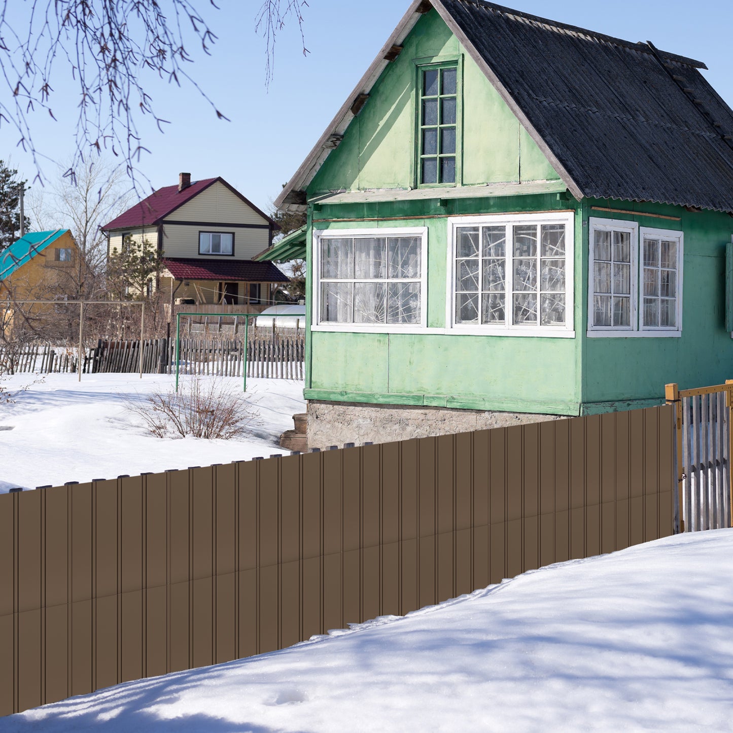 20 Pcs Metal Roofing Panels, 3.54 Ft X1.64 Galvanized Panels Siding