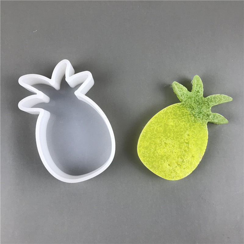 Star Aromatherapy Plaster Candle Silicone Mold - Irregular Shape, White